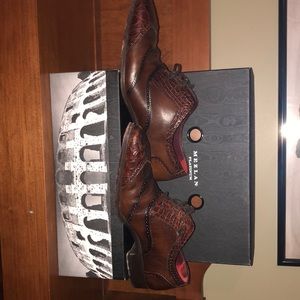 Mezlan Crocodile mens shoe